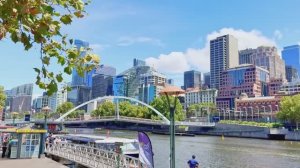 Мельбурн, АВСТРАЛИЯ. Пешеходная экскурсия с субтитрами и ПРОГУЛКА ПО ПЛЯЖУ