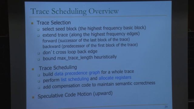 Lecture 21 Static Instruction Scheduling - Carnegie Mellon - Computer Architecture 2013 - Onur Mutl смотреть онлайн