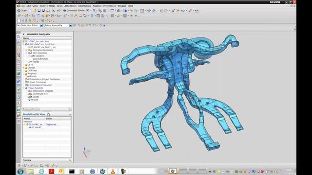 NX FLOW Simulation смотреть онлайн