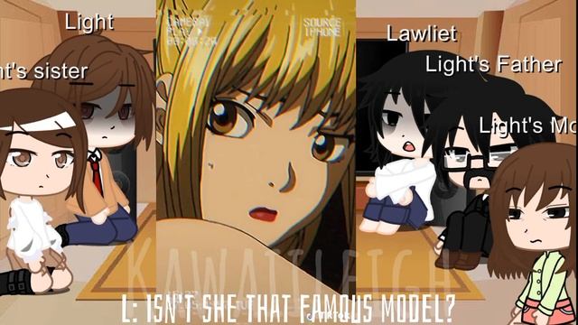 •Light's Family + L/Lawliet Reacts To Death Note/Kira •Death Note•Death Note Reacts• смотреть онлайн