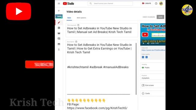 How to Auto Translation your Videos on YouTube in Tamil | Auto caption subtitles English |Krish Tec смотреть онлайн