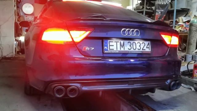 Audi s7 V8 4.0tfsi active exhaust system by inochi motorsport смотреть онлайн