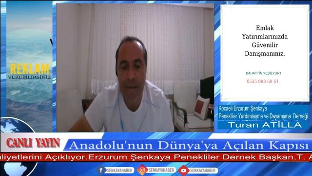 Kocaeli Şenkaya Penekliler Dernek Başkanı Turan ATİLLA Faaliyetlerini Açıklıyor. смотреть онлайн