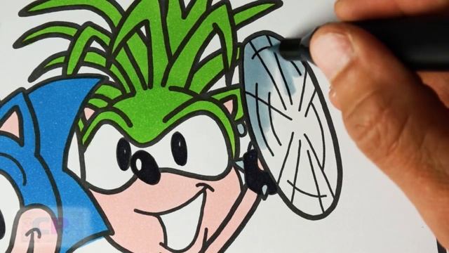 Sonic Coloring/Sonic Underground Coloring Pages/Different Heaven - Safe And Sound [NCS Release]