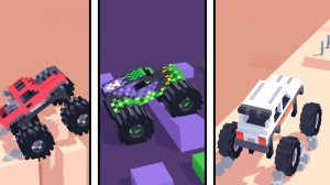 Эволюция испытаний машинок монстров в Fancade | Часть 6