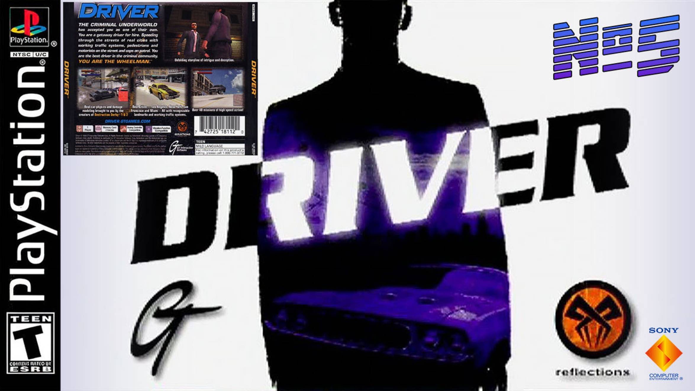 ⭐26 ЛЕТ НАЗАД RETRO GAMING PS1 DRIVER (ВОДИЛА) 1999 & ЧАСТЬ 5 - ГОРЯЧАЯ ПОЕЗДКА ТАКСИ🚘🚔 смотреть онлайн