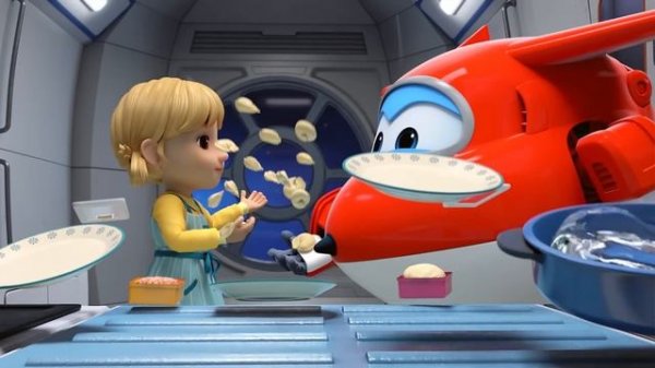 Pelmeni Panic | Super wings season 6 | EP03 | Superwings World Guardians