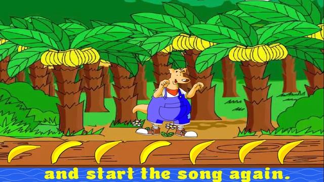 One Banana Two Bananas Three Bananas Four Song