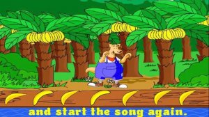 One Banana Two Bananas Three Bananas Four Song