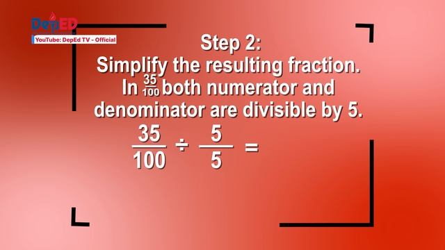SHS BUSINESS MATH Q1 Ep1: Fraction, Decimal, and Percentage смотреть онлайн