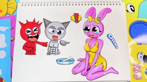 Спрунки для девочек - это мод, но Пинки такая жалкая. Книжка с наклейками