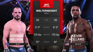 Гуннар Нельсон VS Кевин Холленд