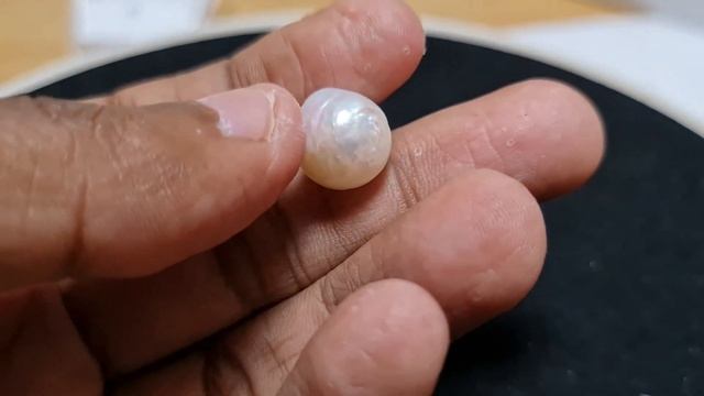 10.81 Carat Venezuela Pearl Certificate no. AK0712200006