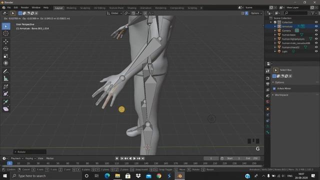 RIGGING A HUMANOID | IN BLENDER 2.83 | IN TAMIL | TUTORIAL | BALAJIMALARVIZHI смотреть онлайн