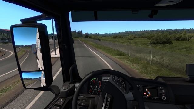 Везу Оборудование для Ветряка - EURO TRUCK SIMULATOR 2 + РУЛЬ