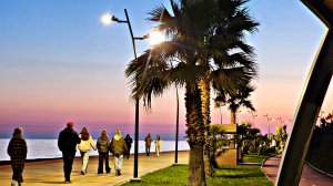 🌴😍23 МАРТА В СИРИУСЕ(СОЧИ): ИМЕРЕТИНСКАЯ НАБЕРЕЖНАЯ НА ЗАКАТЕ. БЕСПЛАТНЫЙ СПОРТИВНЫЙ ПАРК