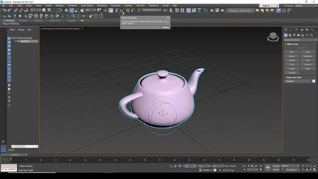 How to snap rotation angle in 3DS Max #tutorial #lesson #3dsmax #3d #2023 #snap смотреть онлайн