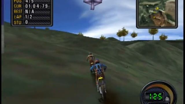 Jeremy McGrath Supercross World ... (PS2) Gameplay смотреть онлайн