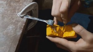 🪒 Разрезание  резиновой  пресс-формы , способ 2 / Cutting rubber mold, method 2