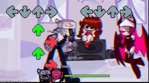 Аркада Friday Night Funkin'  - Эктоспазм, каждый раз поёт другой персонаж 🎶 (FNF Эктоспазм)