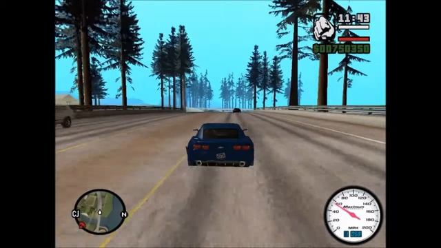 GTA-Chevrolet Comaro смотреть онлайн