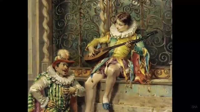 Cesare Auguste Detti (1848-1914) Italian painter. Part 2 смотреть онлайн