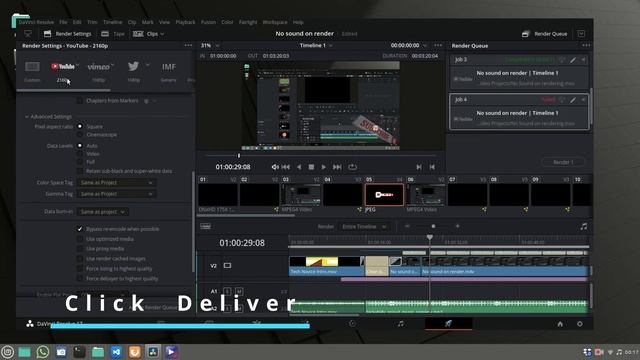 Solved Render Job Failed DaVinci Resolve | Render Job Failed Error | Render Job Failed смотреть онлайн