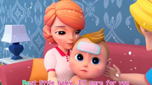 Sick Song | Nursery Rhymes & Kids Songs - Funny Animation for Kids смотреть онлайн