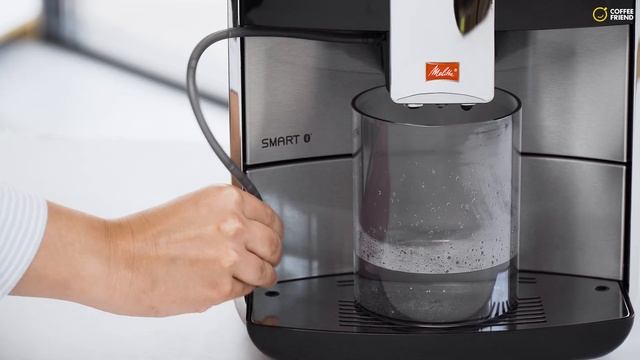 Melitta Barista. Descaling the coffee machine смотреть онлайн