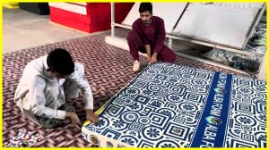 Производство матрасов. Как это делают в Пакистане!