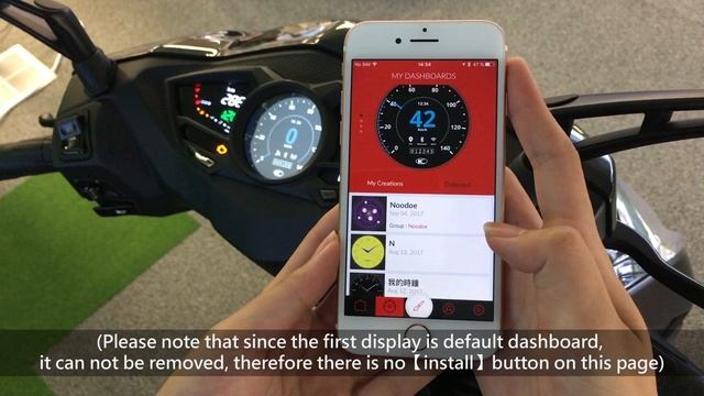 KYMCO Noodoe Group Step5 How To Configure And Install The Group Radar
