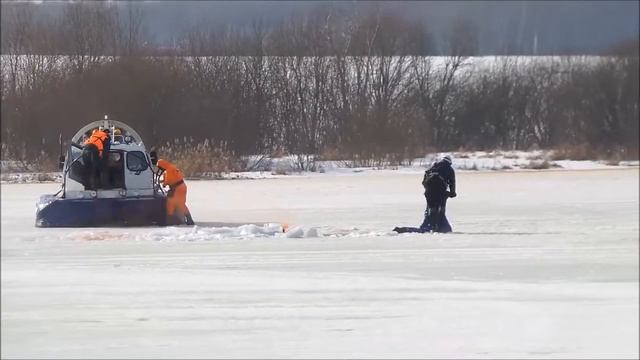 Работа ГКУ МАЦ на учениях в Вороново 05.04.2018