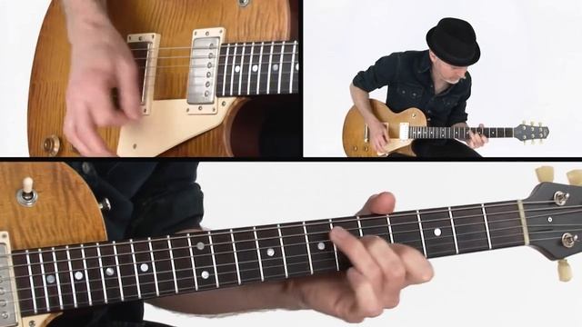 Blues Rhythm Guitar Lesson - Shake A Little Performance - Jeff McErlain смотреть онлайн