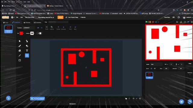 Simple Raycasting Tutorial In Scratch! смотреть онлайн