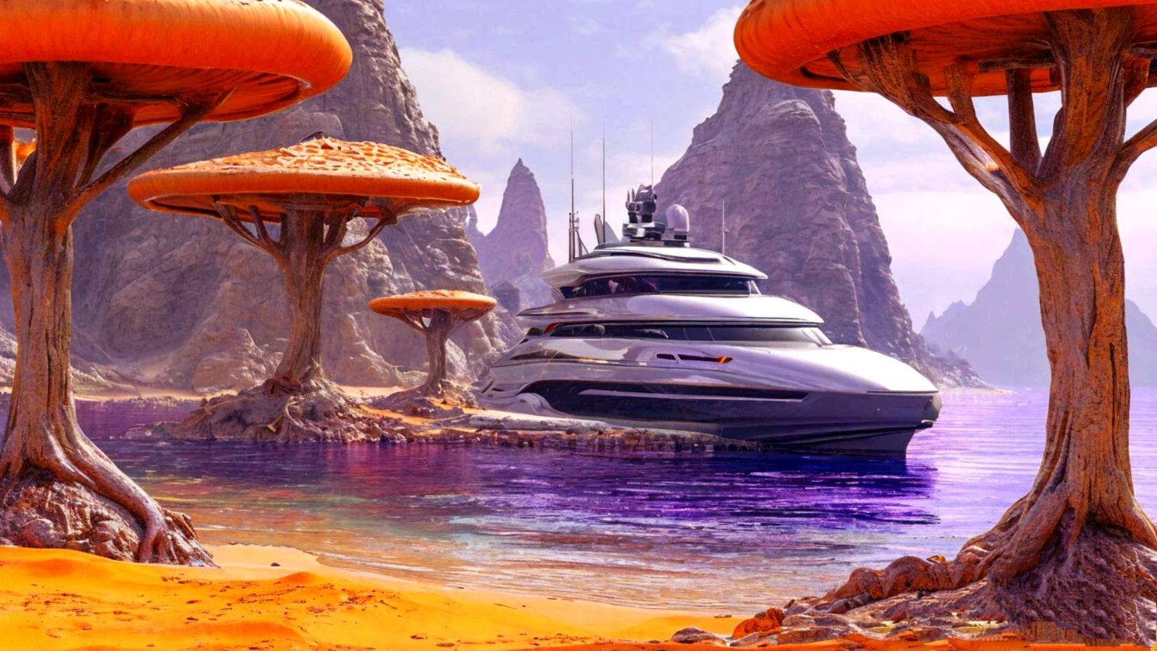 Планета Фиалка. часть 2. Океан