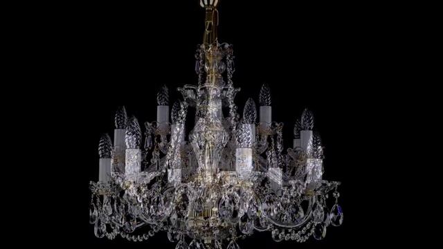 Чешские хрустальные люстры   40
