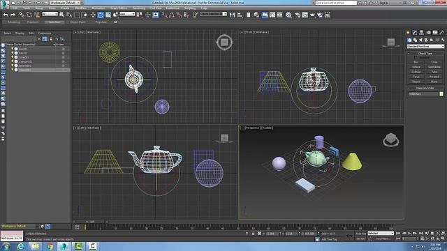 3ds Max 02-05 Select and Rotate Tool смотреть онлайн