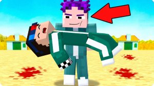 😲ТАНОС СПАС МЕНЯ В ИГРЕ В КАЛЬМАРА В МАЙНКРАФТ! ШЕДИ MINECRAFT