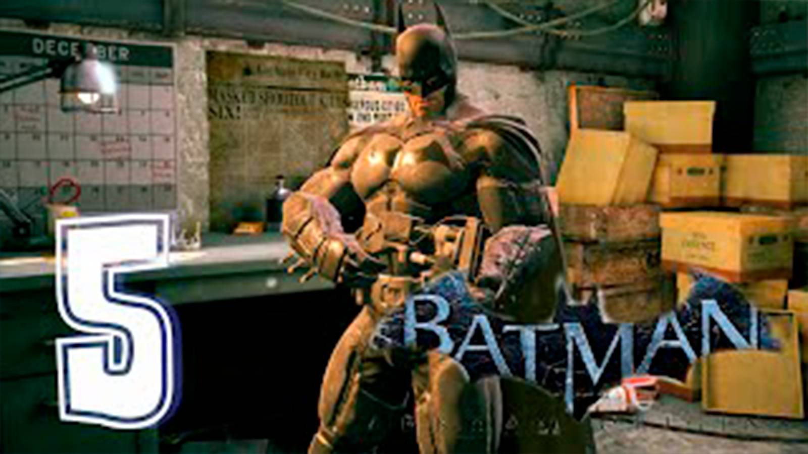Прохождение Batman Arkham Origins. часть 5. Барбара