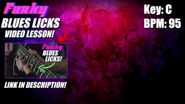 Funky Blues Backing Track _ Key of C _ 95 BPM смотреть онлайн