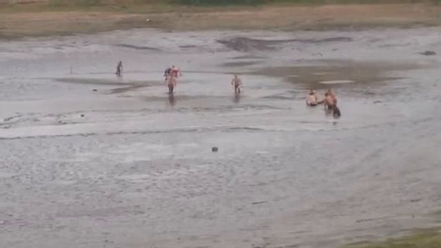 Ловить рыбу после слива воды смотреть онлайн