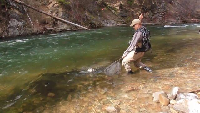 Clint at the "Naked Guy" hole, Montana 2014 смотреть онлайн