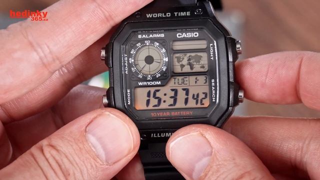 Casio „Royale“ AE-1200 recenze – Král levných hodinek смотреть онлайн