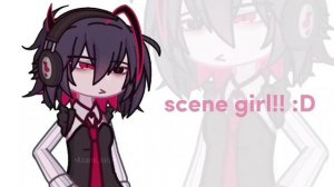 Pretty Scene Girl!!! || OC Collab w/ @azami_kira6153