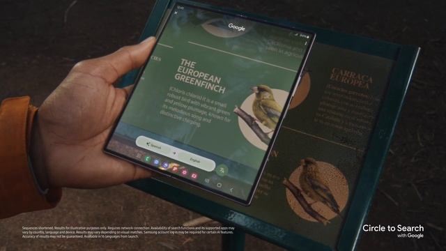 Galaxy Z Fold6: Circle To Search | Samsung