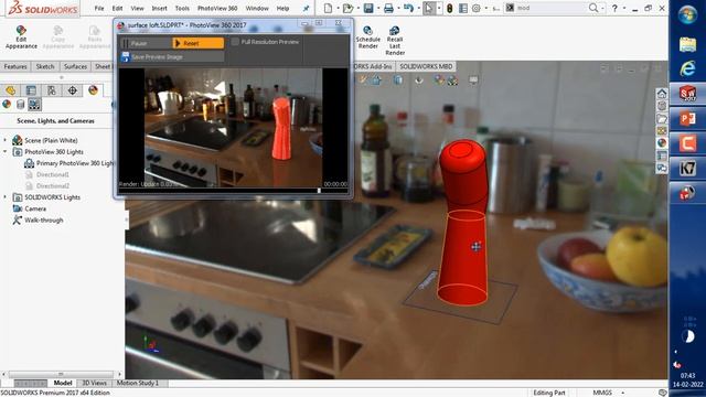 Rendering : SOLIDWORKS Tutorial for Beginners #CaddShip 22 смотреть онлайн