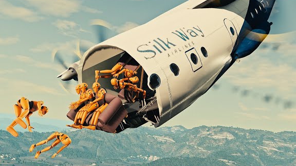 🛩️АЭРО КАТАСТРОФЫ подборка интересных БУБУХОВ Beam ng Drive смотреть онлайн