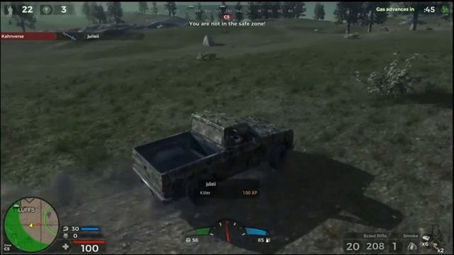 H1Z1 Battle Royale Beta 7kill Solo