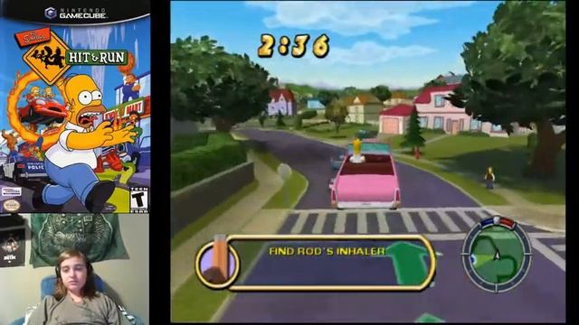 Simpsons hit and run part 1(gamecube) смотреть онлайн
