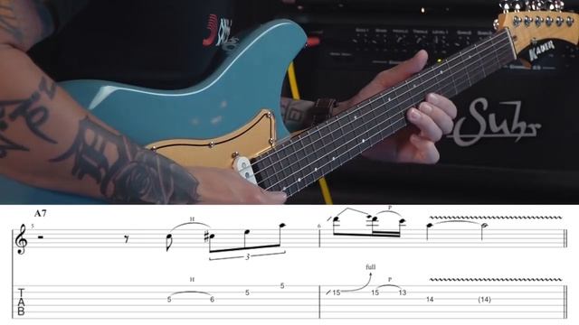 5 Unorthodox Blues Licks with TABS _ Guitar Lesson - How To - Tutorial смотреть онлайн